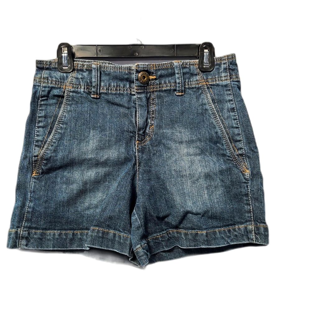 Faded Glory Dark Blue Denim Jean Shorts